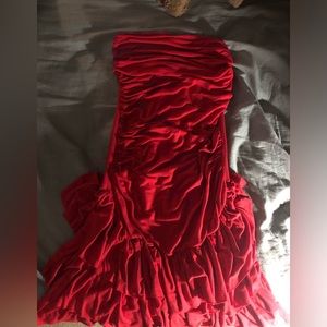 Red Short Dress Size Small